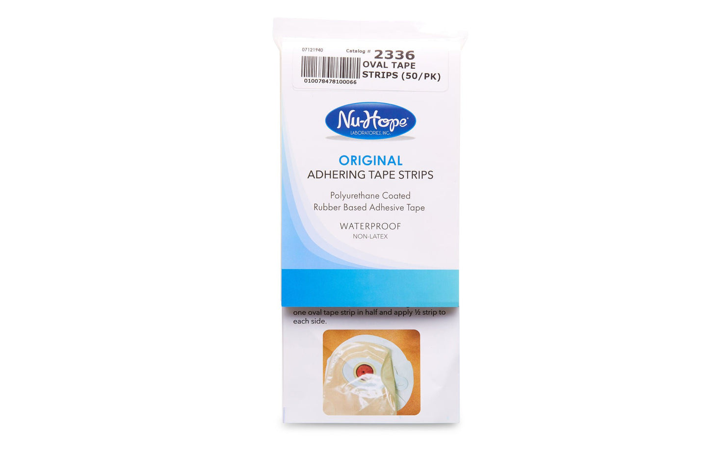 TAPE, STRIP OSTOMY OVAL (50/PK)