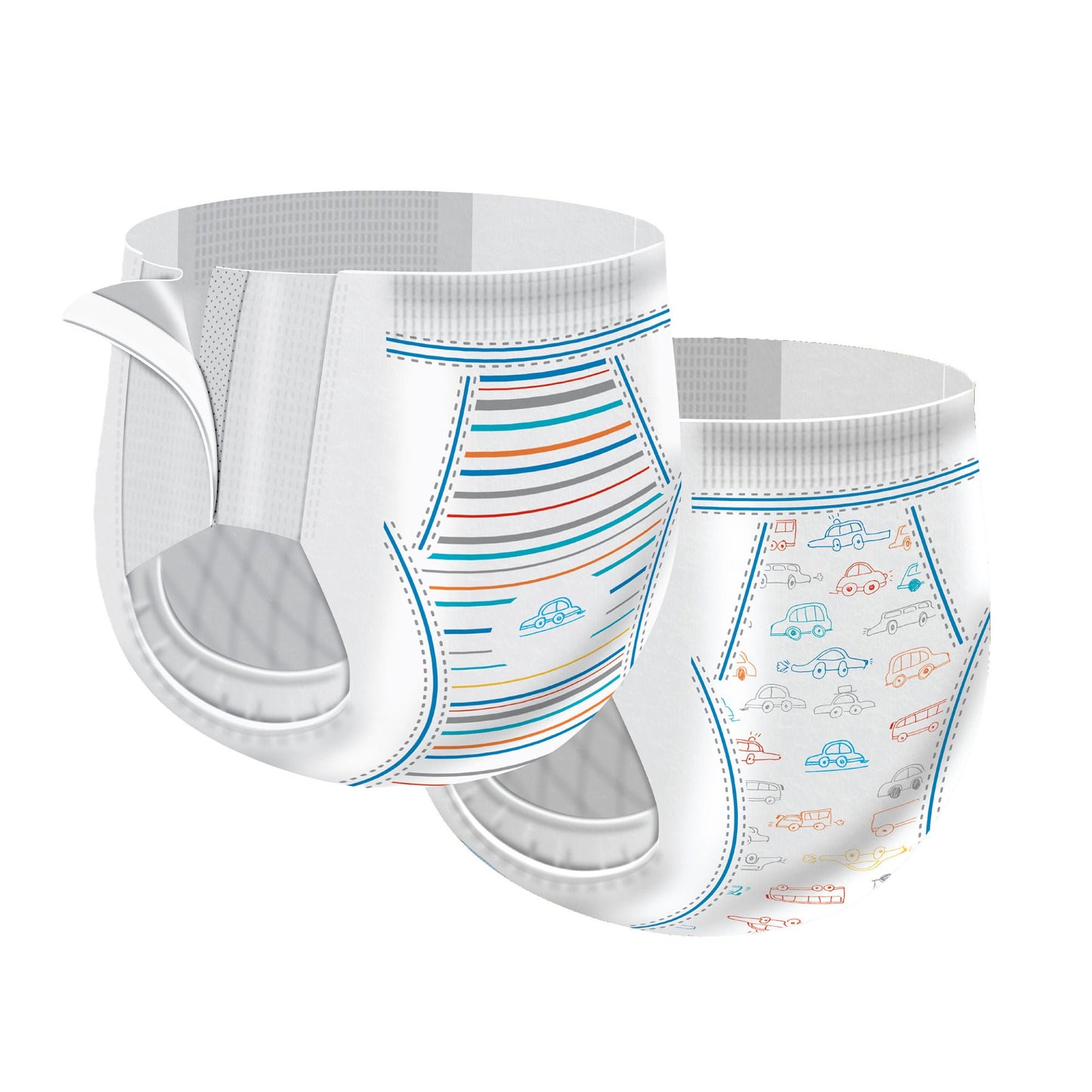 PANTS, TRAINING CUTIE BOY 2T-3T (26/BG 4BG/CS)