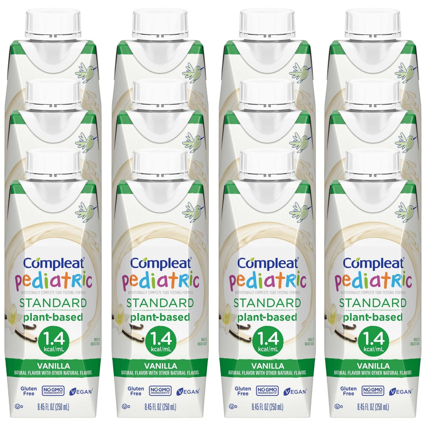 COMPLEAT, STD 1.4 CALORIE VANILLA CARTON 250ML (24/CS)