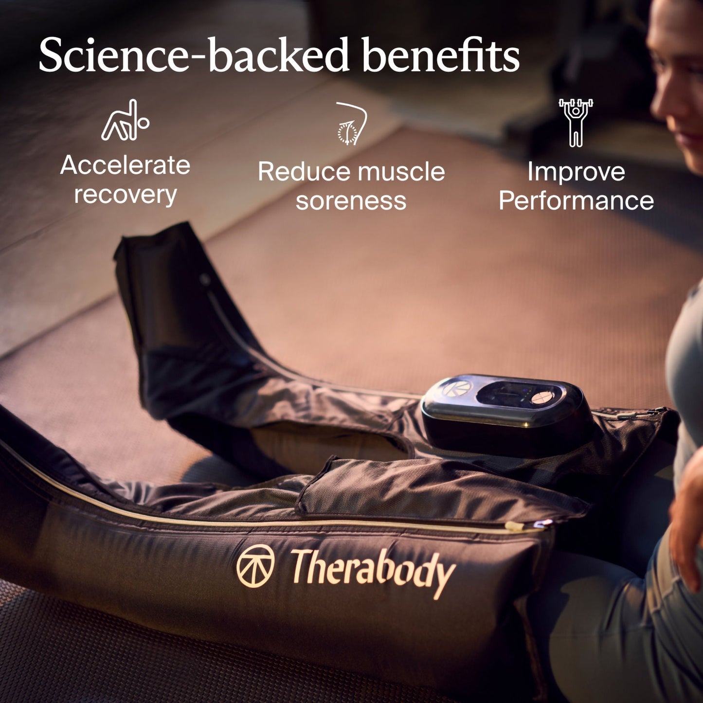 MASSAGER, PNEU COMPRESSION RECOVERY JETBOOTS PRIME SHORT
