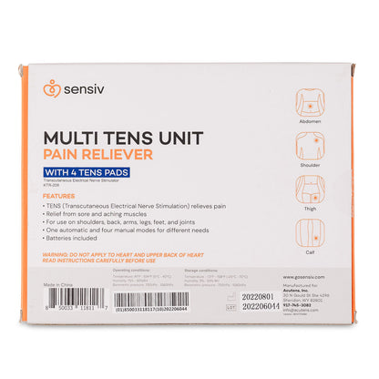 TENS UNIT, NERVE STIMULATION SENSIV MULTI CHANNEL (20/CS)