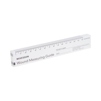 RULER, WOUND MEASURING PAPER 6" (50/PD 12PD/BG 24BG/CS)