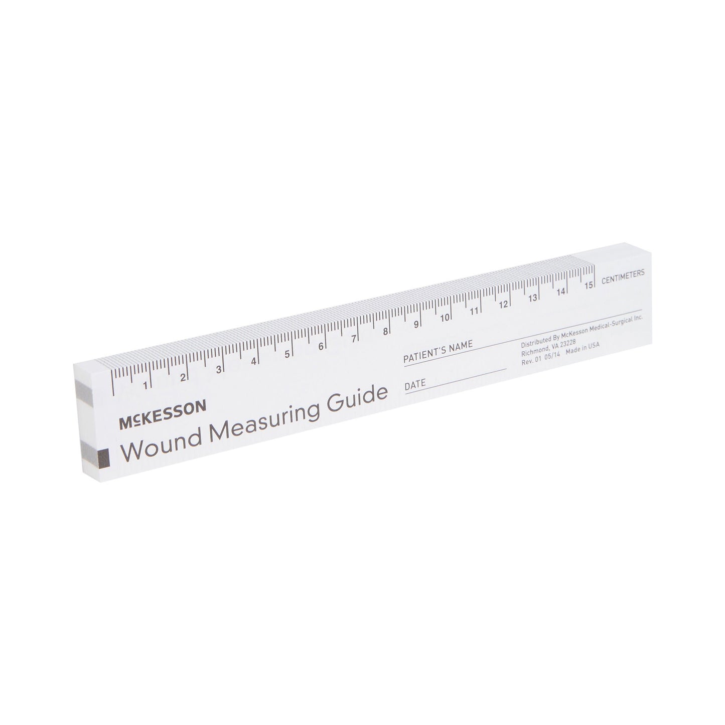 RULER, WOUND MEASURING PAPER 6" (50/PD 12PD/BG 24BG/CS)