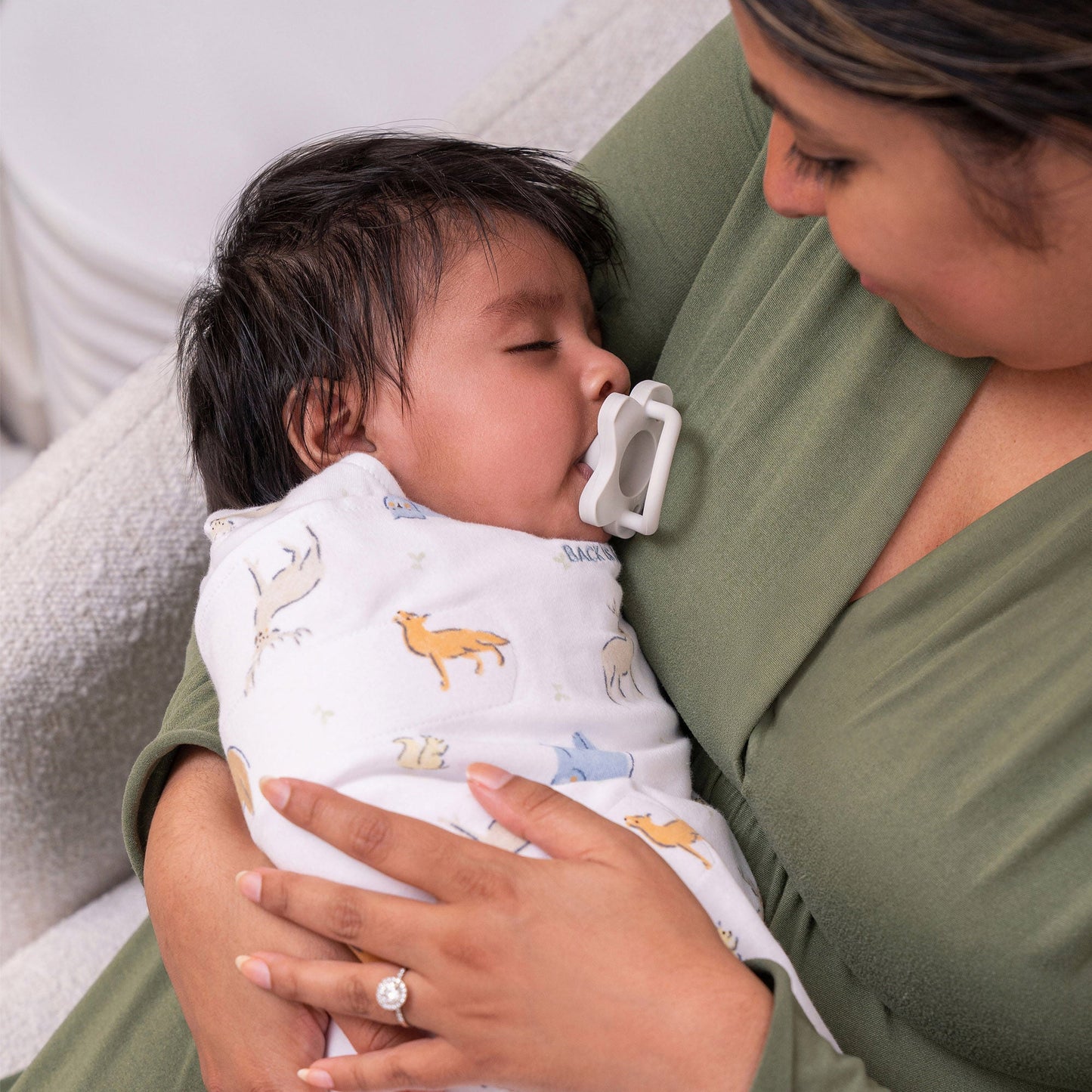SWADDLE, SLEEPSACK MULTI FOREST FRIENDS SM (4/CS)