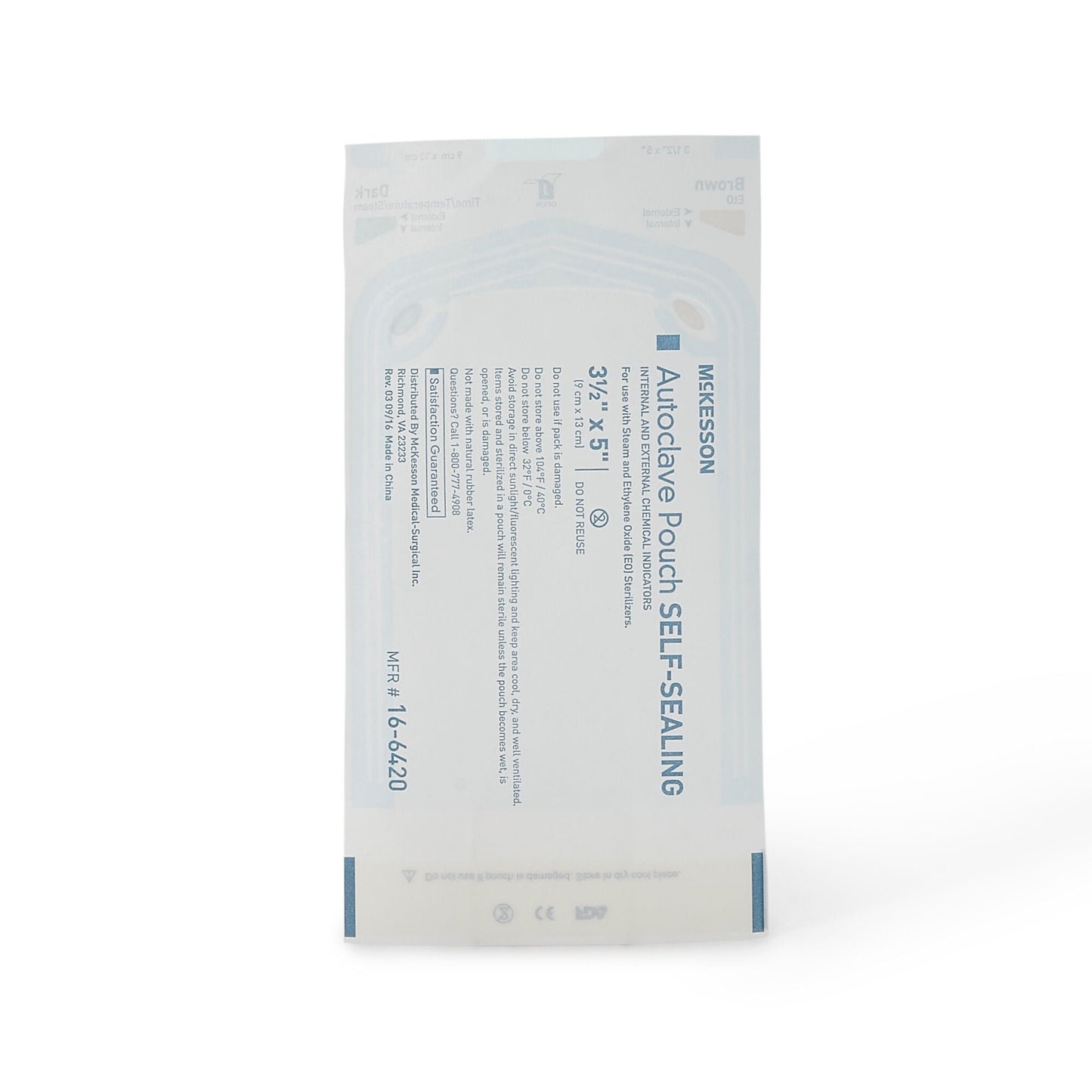 POUCH, SELF SEAL ECON 3.5X5 (200/BX 20BX/CS)