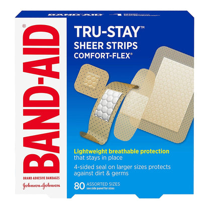 BANDAGE, ADH SHEER ASST (80/BX24BX/CS)