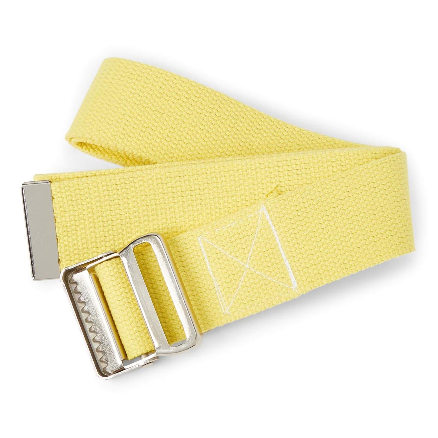 BELT, GAIT W/BUCKLE WASHABLE COTTON YLW 2"X60"