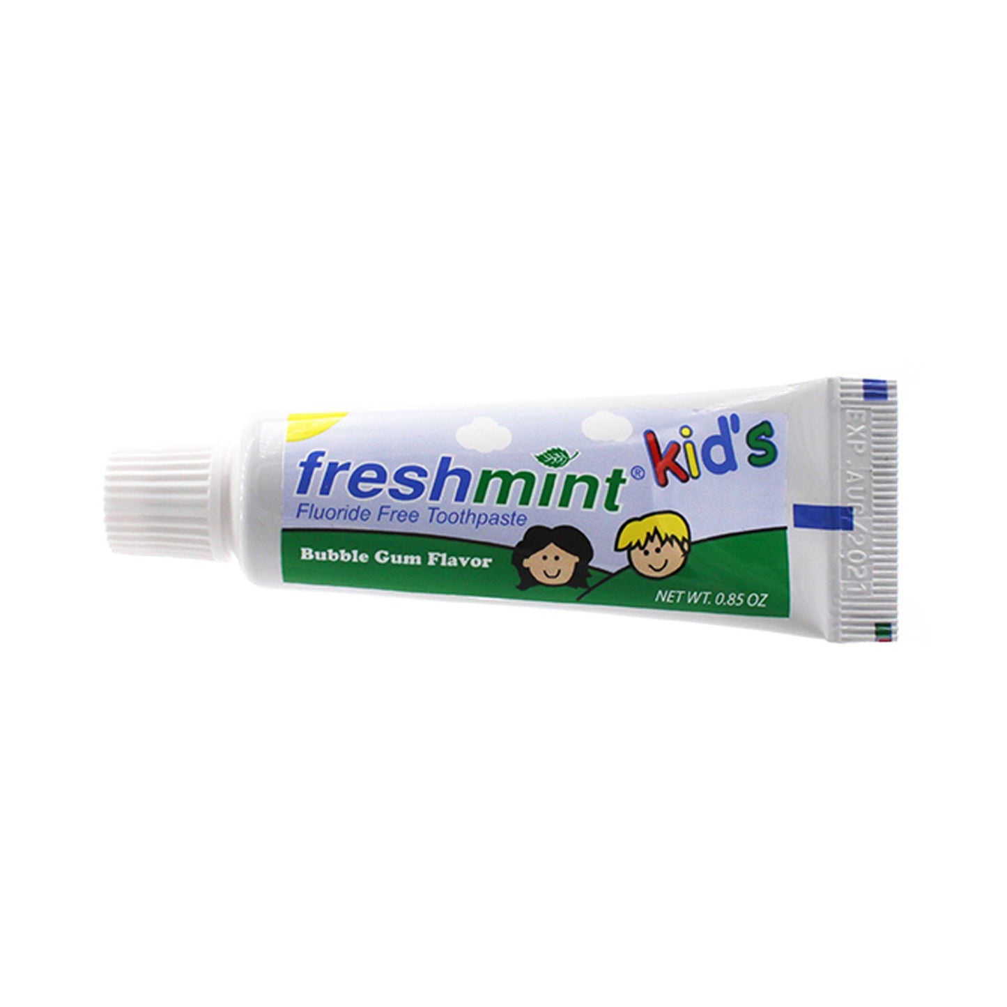 TOOTHPASTE, CHILDREN FLUORIDE FREE .85OZ (36/BX 4BX/CS)