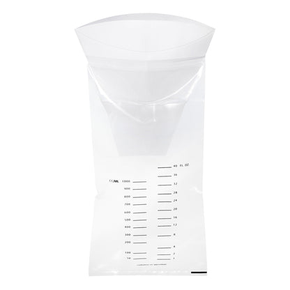 BAG, VOMIT GRADUATED MARKINGS CLR 40OZ (12EA/BG 20BG/CS)