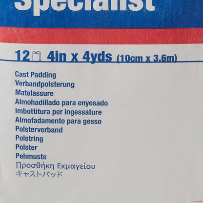 PADDING, CAST SPECIALIST 4"X4YDS (12/BG)