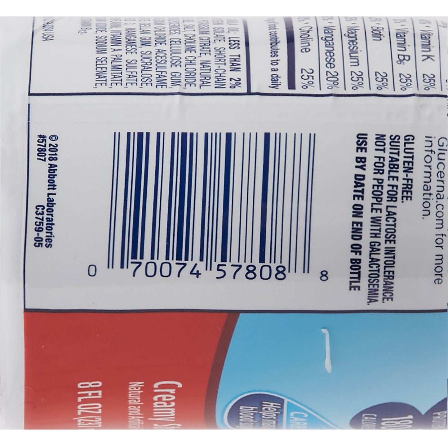 GLUCERNA SHAKE, RTD CRMY STRWBRY 8OZ BTL (6/PK 4PK