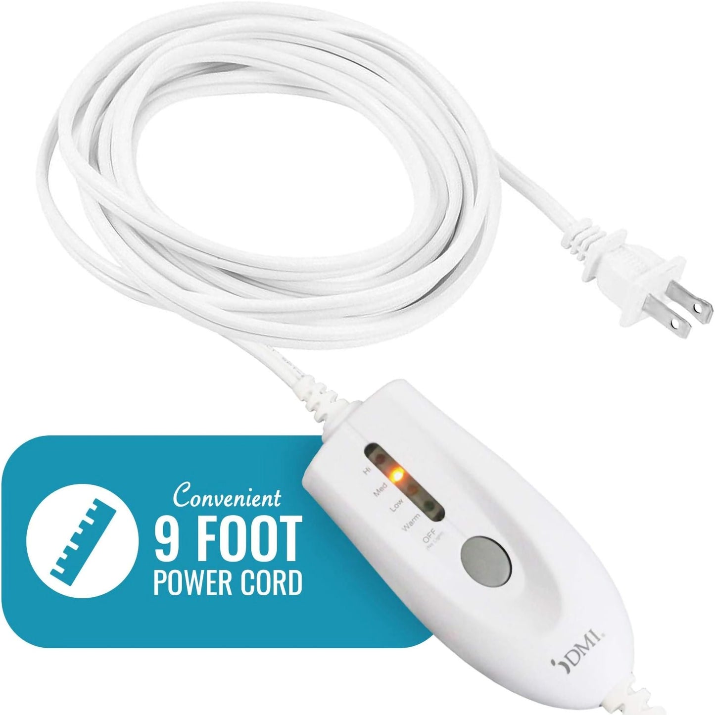 PAD, HEATING W/4 HEAT OPTIONS 9' CORD MED 14.5X12"