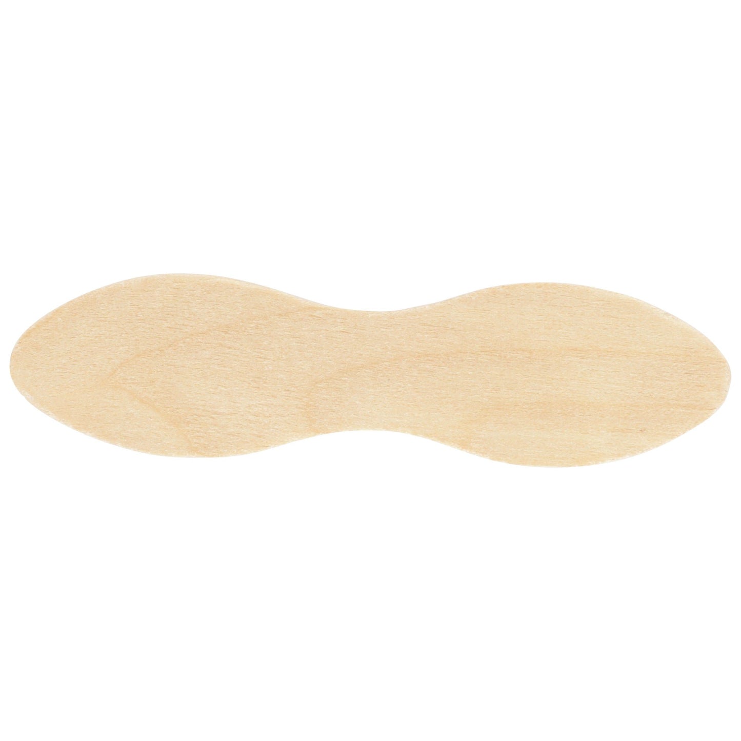 SPOON, PLAIN WOOD DBL END 3" (1000/BX 10BX/CS)
