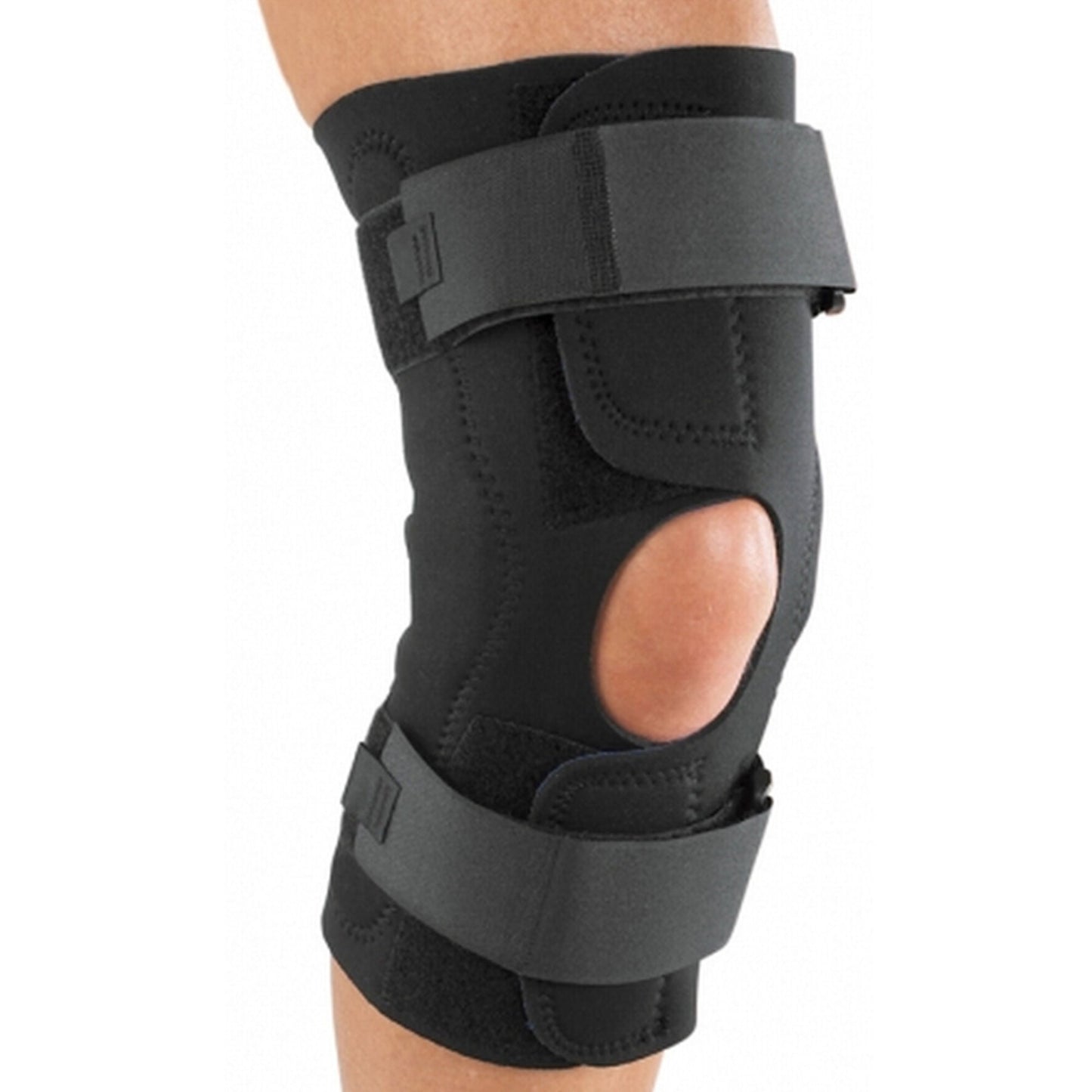 KNEE BRACE, NEOP HINGED WRPRNDMED
