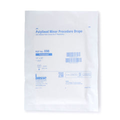 DRAPE, FENSTRD TISS/POLY W/ADHSV STR (50/BX)