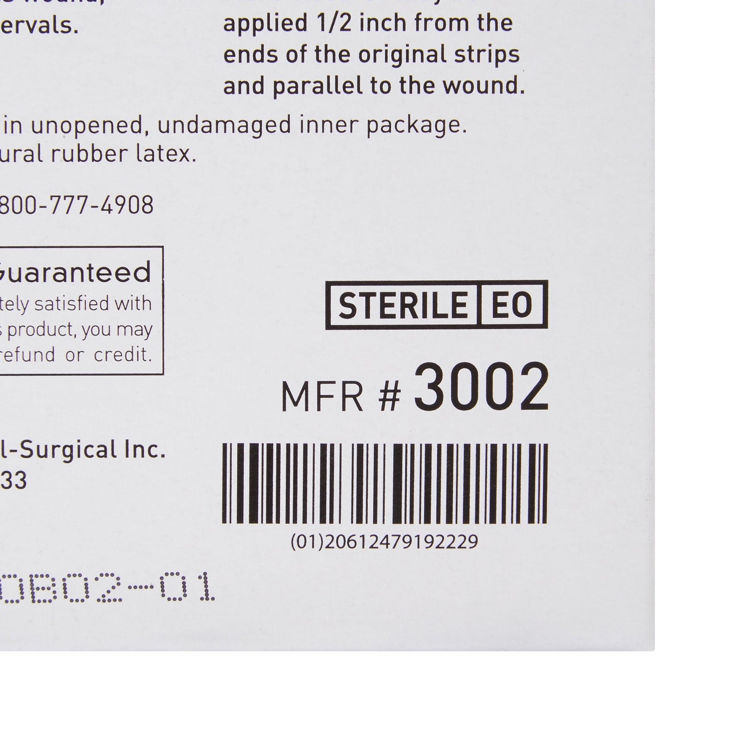 CLOSURE, SKIN FLEX LF TAN 1/4X1.5"(6/PK 50PK/BX 4B