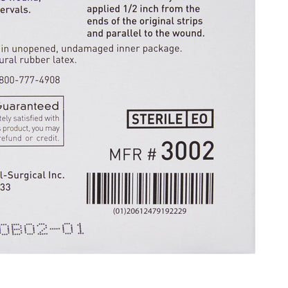 CLOSURE, SKIN FLEX LF TAN 1/4X1.5"(6/PK 50PK/BX 4B