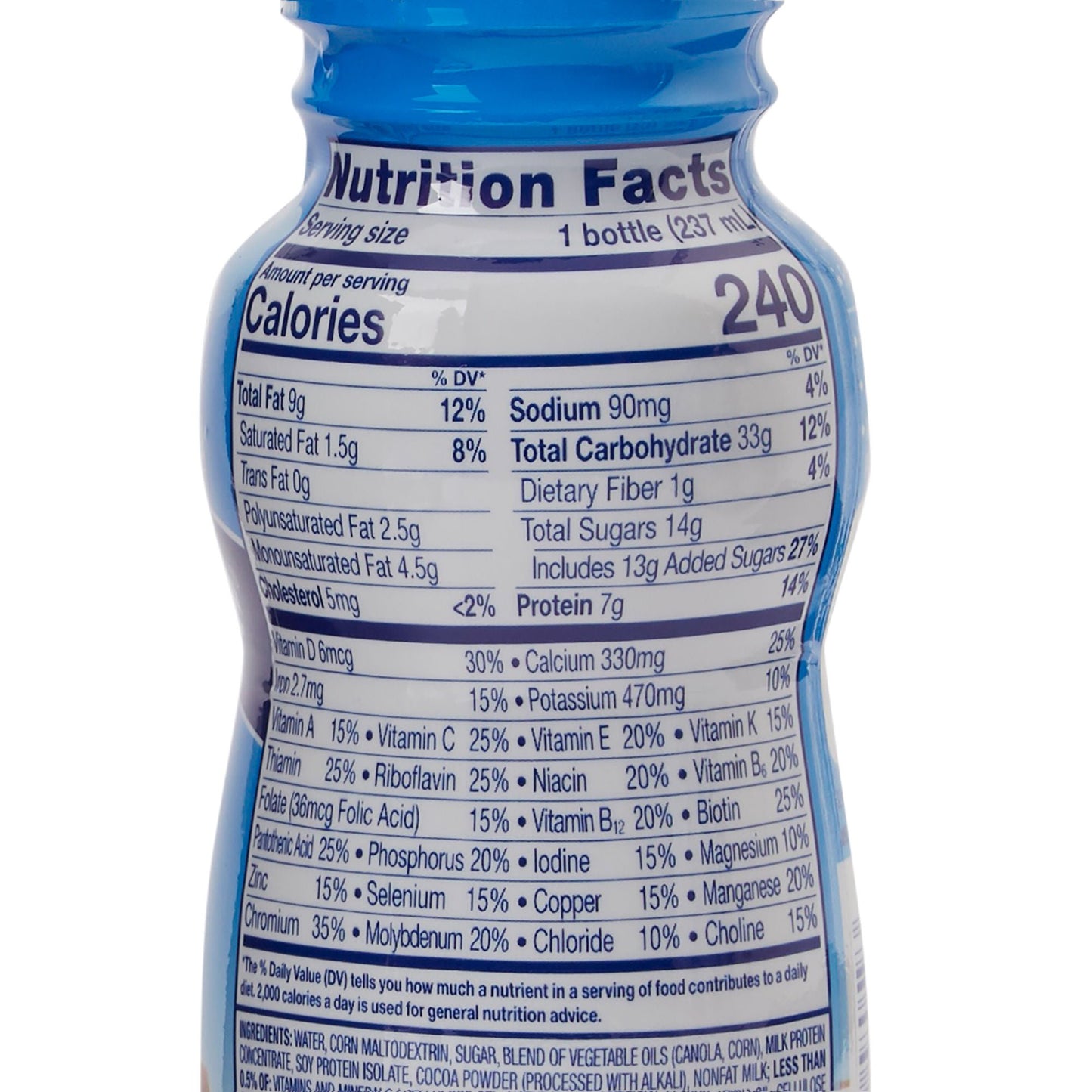 PEDIASURE, RTD CHOC 8OZ BTL (6/PK 4PK/CS)