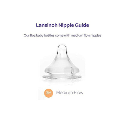 BOTTLE, BABY FEEDING LANSINOH 8OZ (4/CS)