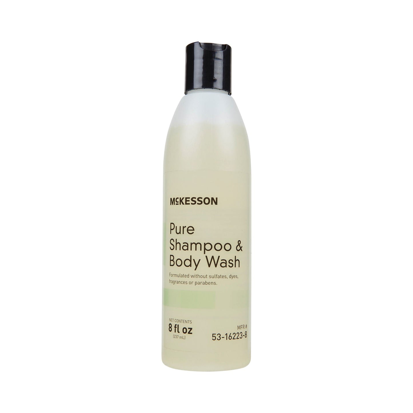 SHAMPOO HAIR/BODY, FRAG/DYE/PARABEN/SULFATE FR 8OZ (48/CS)
