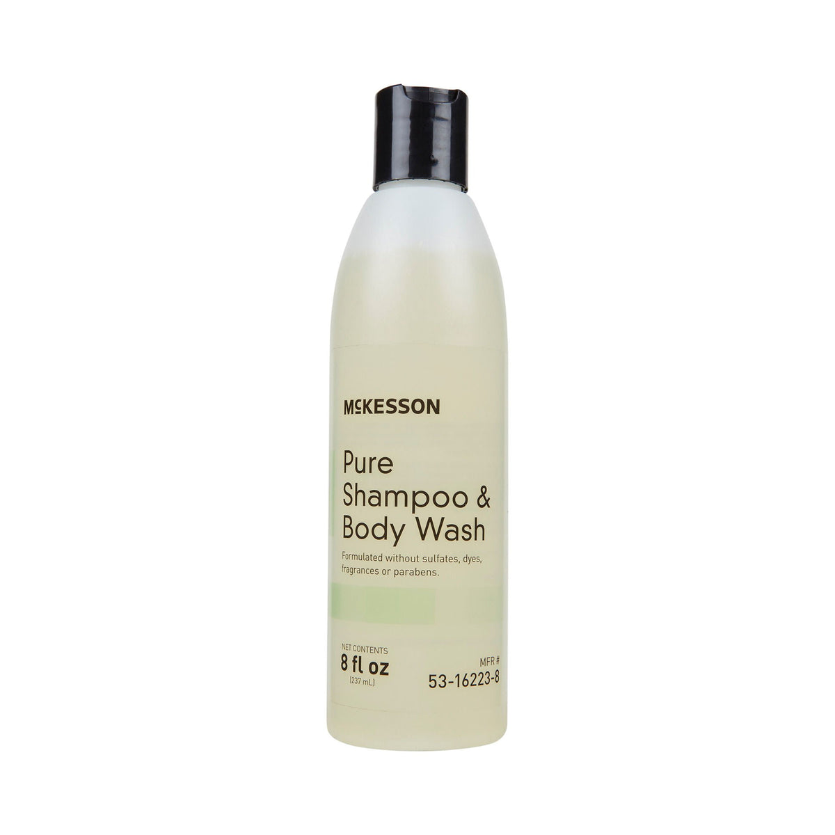 SHAMPOO HAIR/BODY, FRAG/DYE/PARABEN/SULFATE FR 8OZ (48/CS)