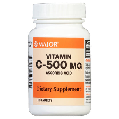 VITAMIN C, TAB 500MG (100/BT)