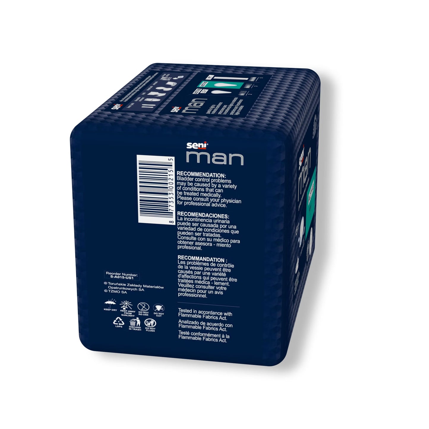 GUARD, MALE ACTIVE SENIMAN (15/PK 6PK/CS)
