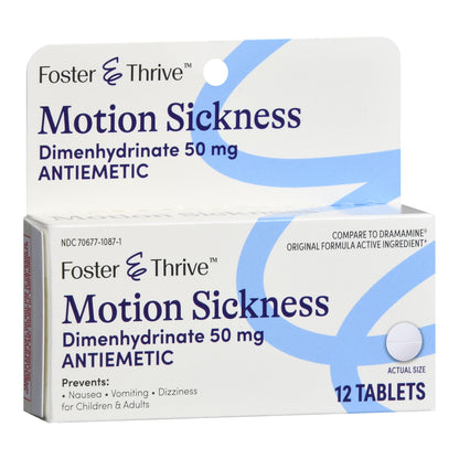 MOTION SICKNESS ORIG, TAB FT 50MG(12/BX)