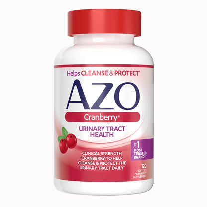 SUPPLEMENT, SGEL AZO CRANBERRY(120/BT 24BT/CS)