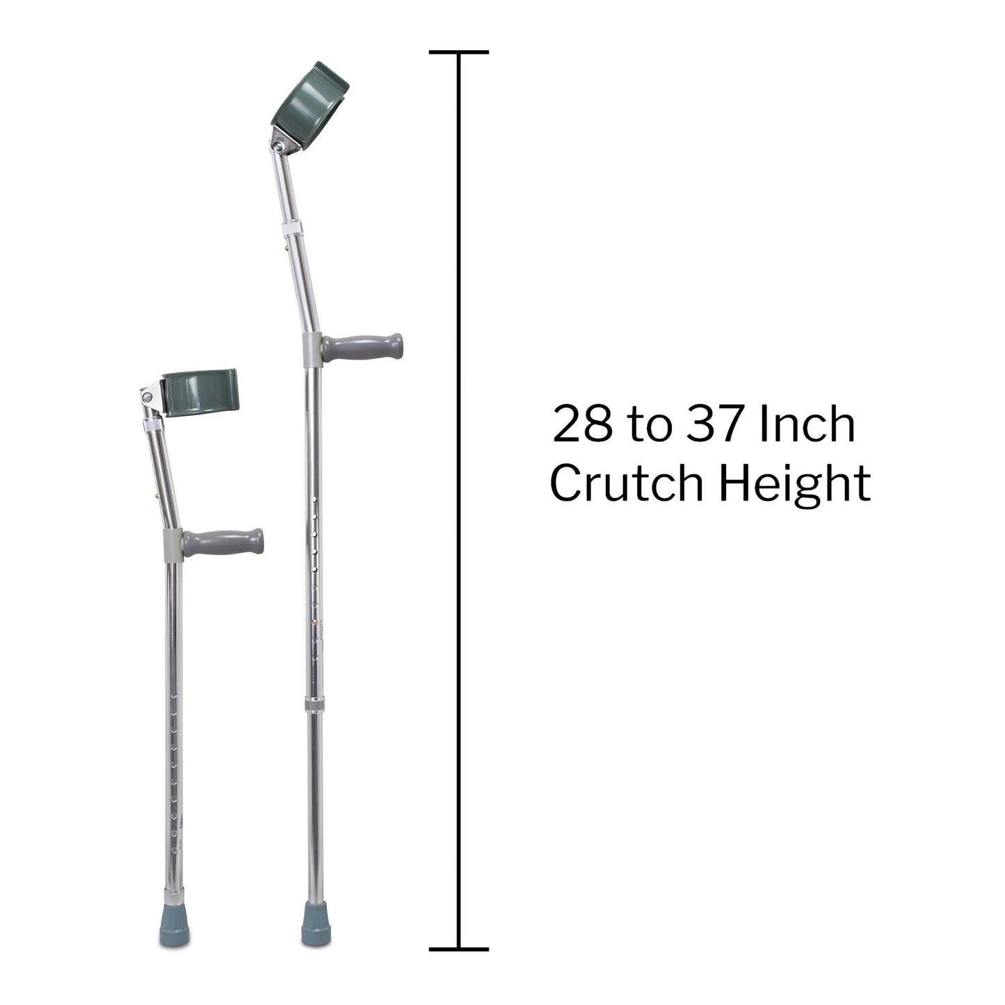 CRUTCH, FORARM ADLT (1PR/BX 6BX/CS)