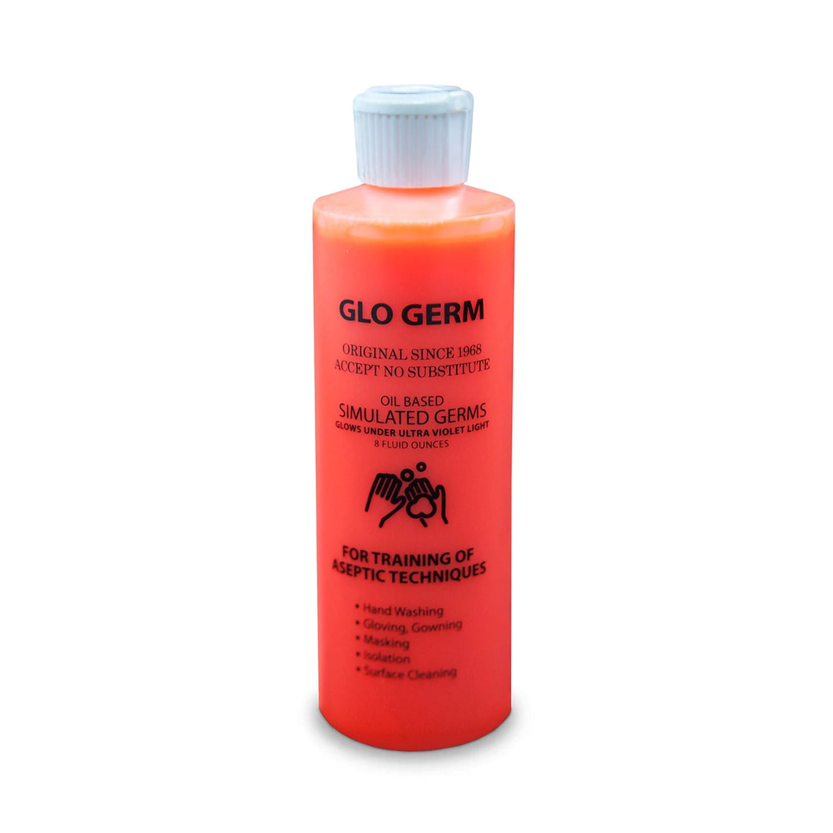 OIL, GERM GLO F/GEN INFECT CNTRL/HND WSH TRAIN 8OZ NASCO