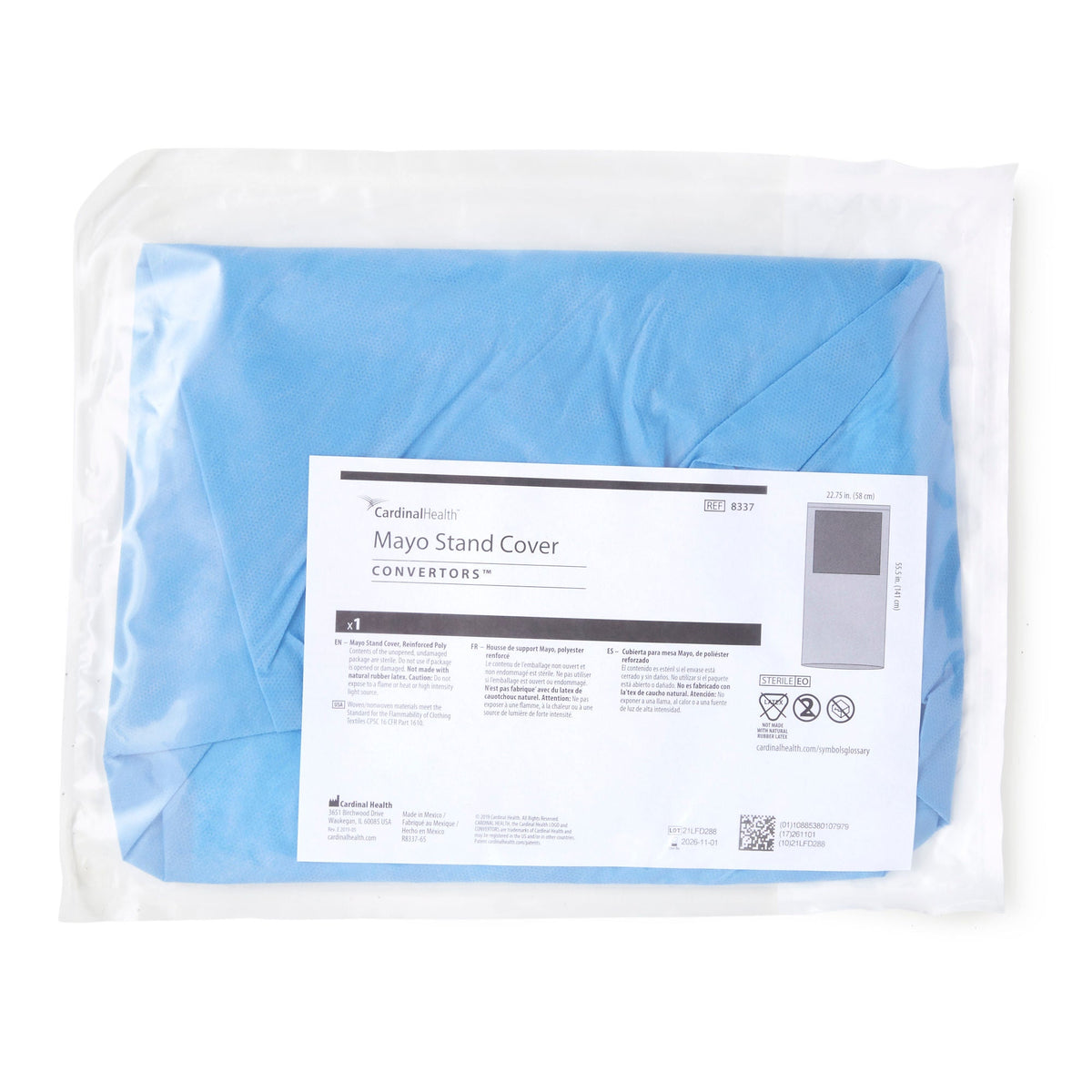 COVER, MAYO POLY 23" STD (30/CS) 8337A