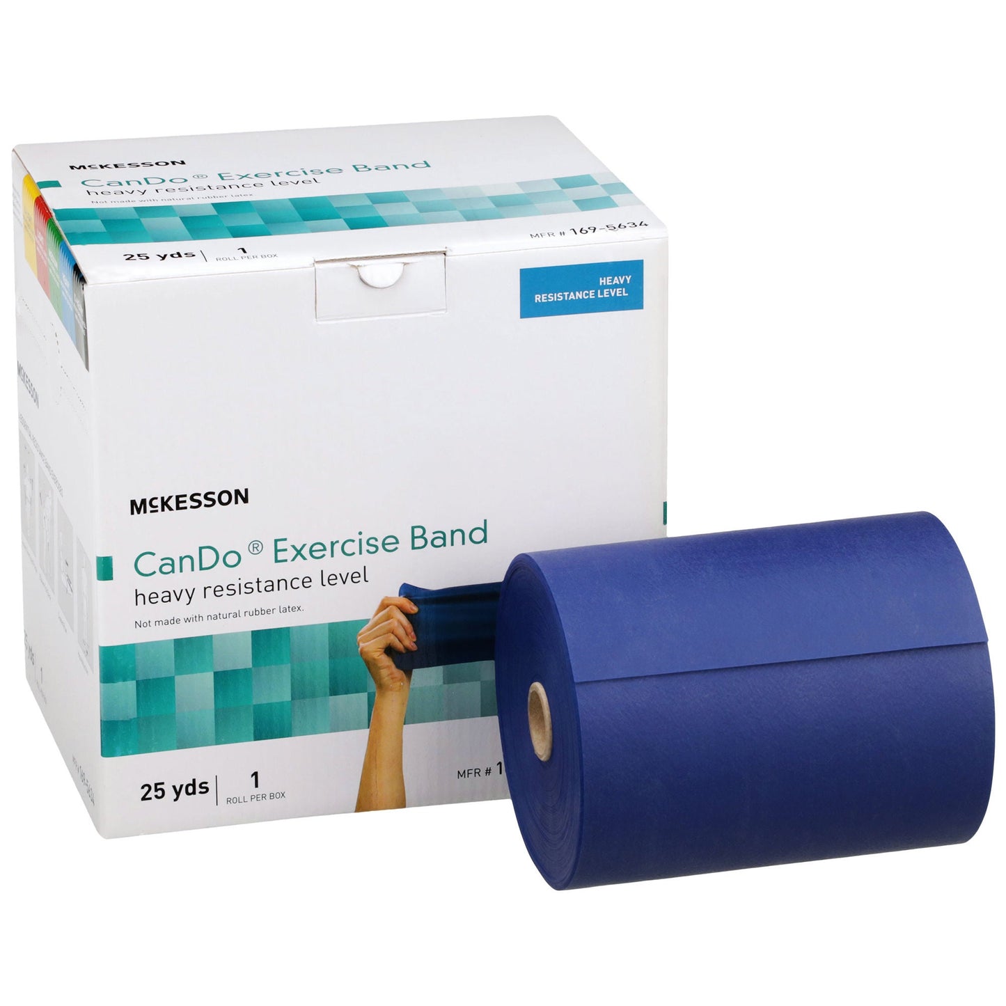 BAND, EXERCISE LF DISP BLU 25YDS
