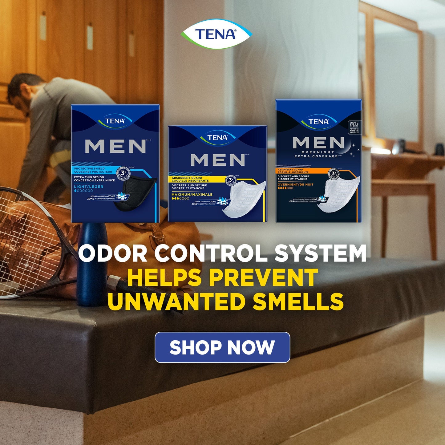 GUARD, OVERNIGHT TENA MEN (30/BG 3BG/CS)