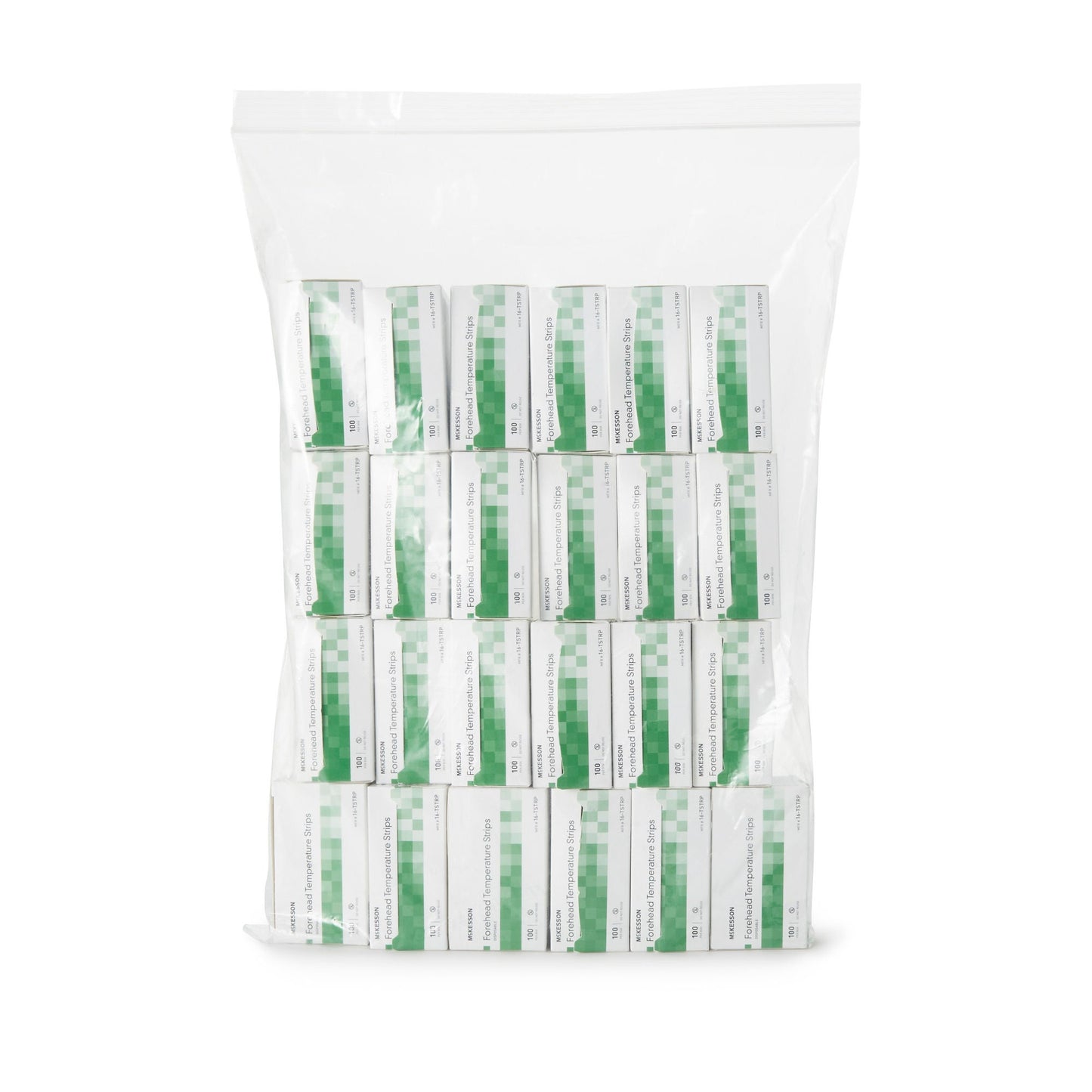THERMOMETER, STRIP ADH SINGLE-USE (100/BX 24BX/CS)