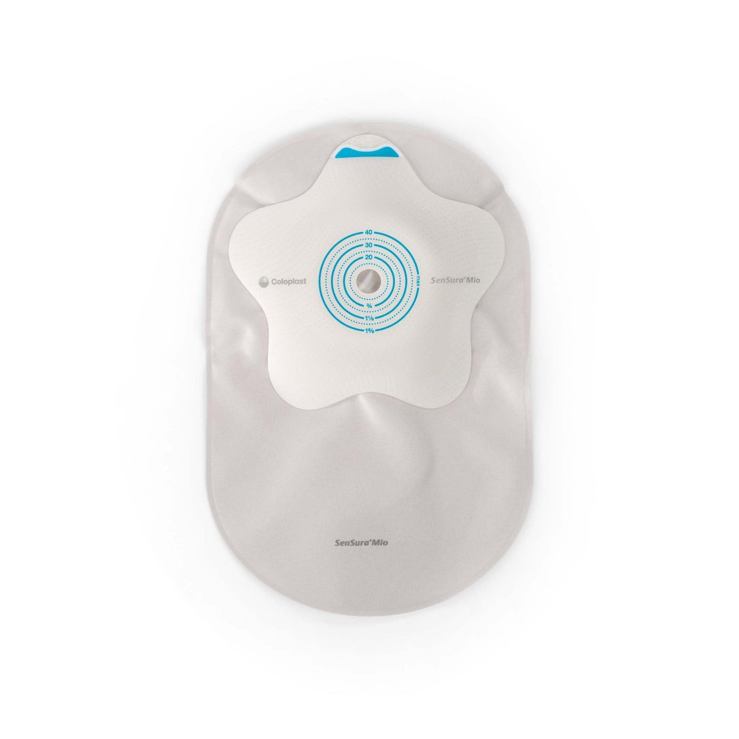 POUCH, OSTOMY SENSURA MIO CLSD3/8" 1 9/16" W/WNDW (10/BX)