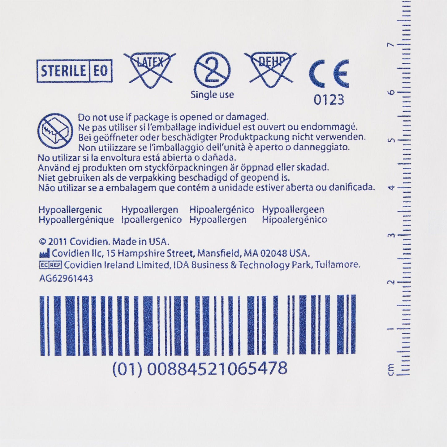 DRESSING, TELFA ADHSV ISLND 6X6 (25/BX)(4BX/CS KENDAL