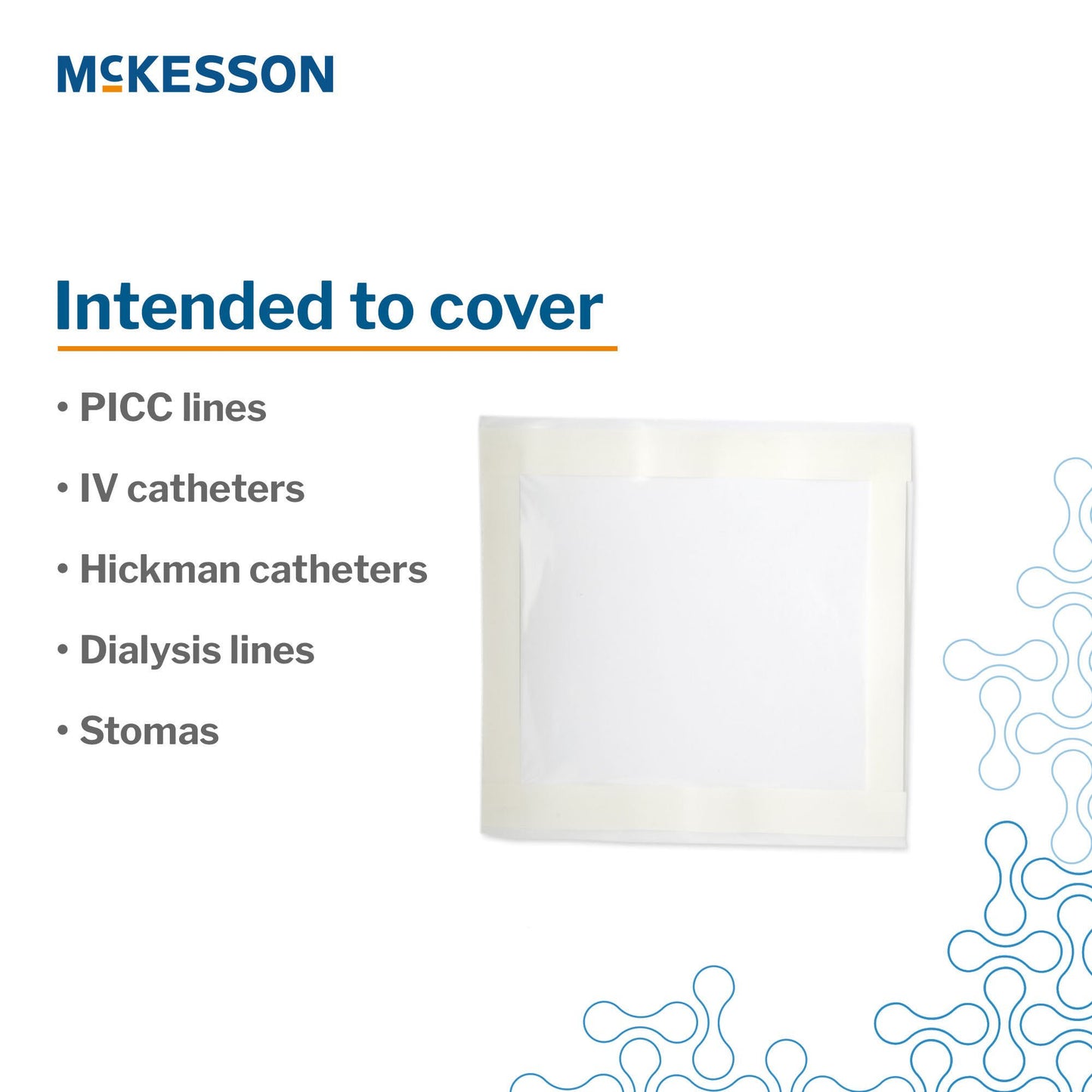 DRESSING, MOISTURE BARRIER 9"X9" (5/PK 140PK/CS)