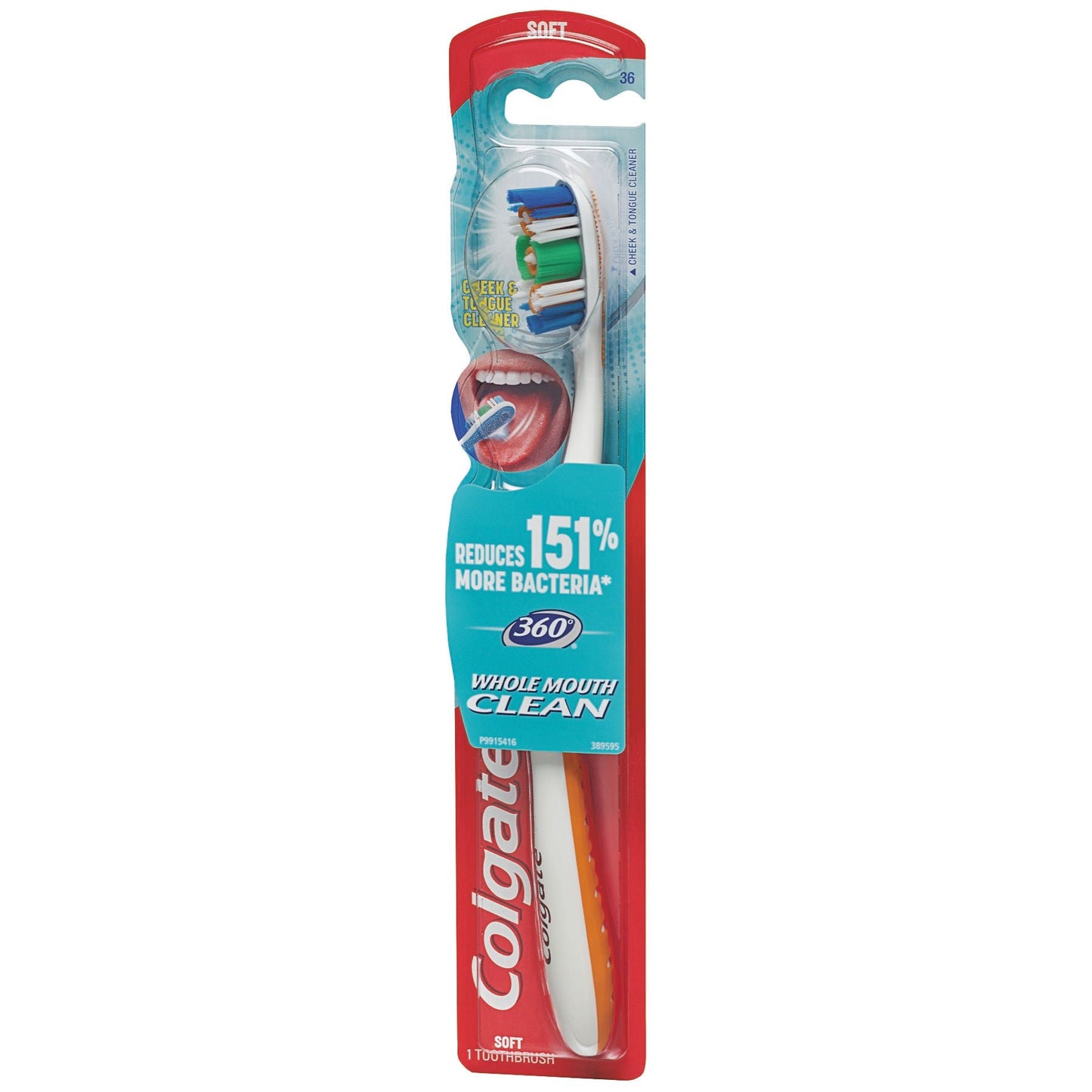 TOOTHBRUSH, FULL 360 SOFT 42MM(6/PK 12PK/CS)