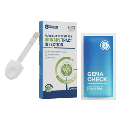 SELF-TEST KIT, URINARY TRACT INFCTN GENACHECK (2/BX 102BX/CS