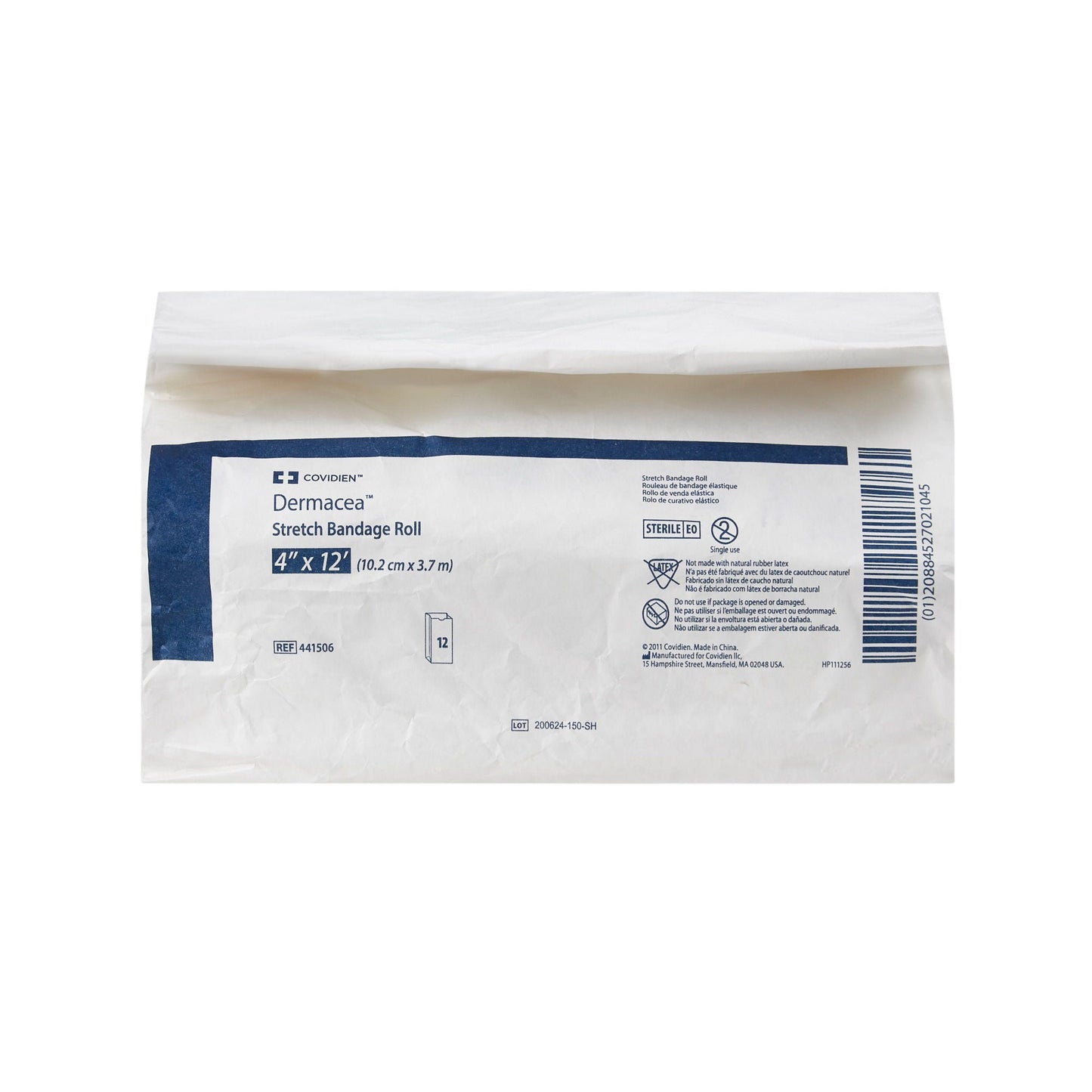 DRESSING, DERMACEA STRCH STR 4"X75" (12/BG 8BG/CS)