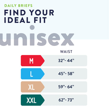 BRIEF, PREVAIL NUFIT MAX ABSRBADLT LG (20/BG 4BG/CS)