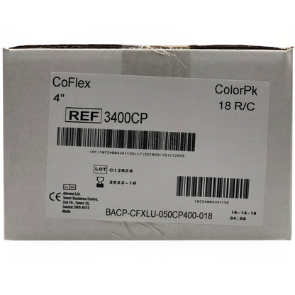 BANDAGE, CO-FLEX COLORPK 4"X5YDS (18/CS)