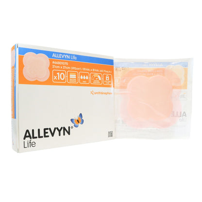 DRESSING, WND ALLEVY LIFE LF SIL ADH (10/BX 4BX/CS