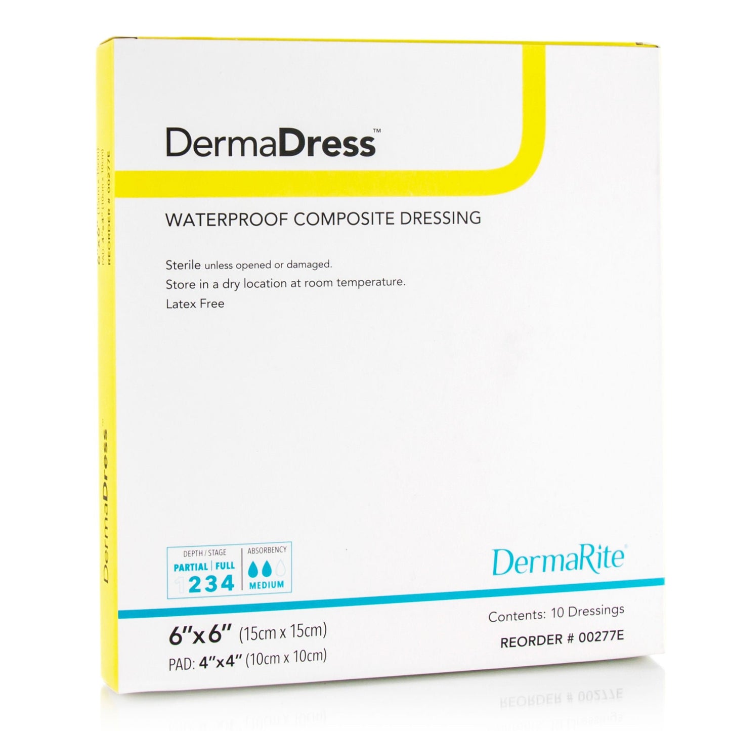 DRESSING, DERMADRESS 6X6 (10/BX)