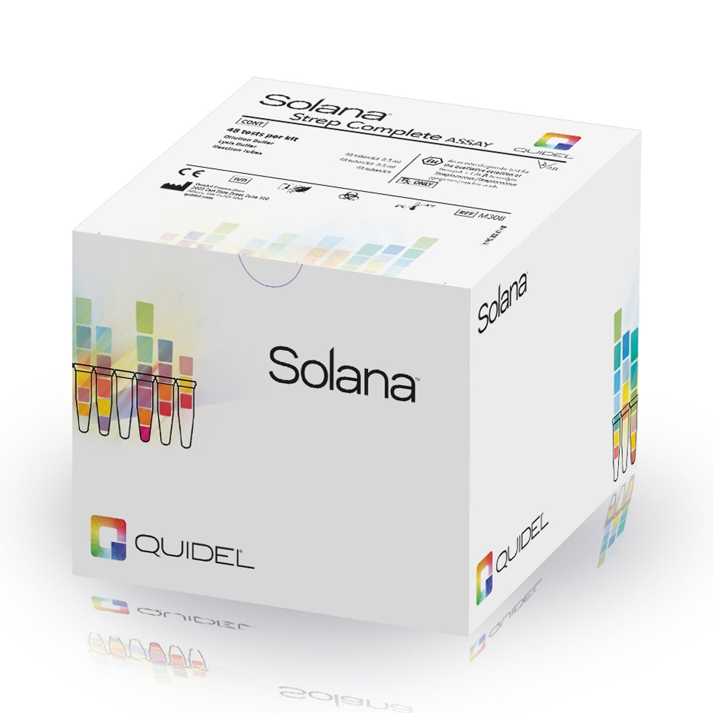 TEST KIT, STREP COMPLETE ASSA Y SOLANA (48TSTS/KT)