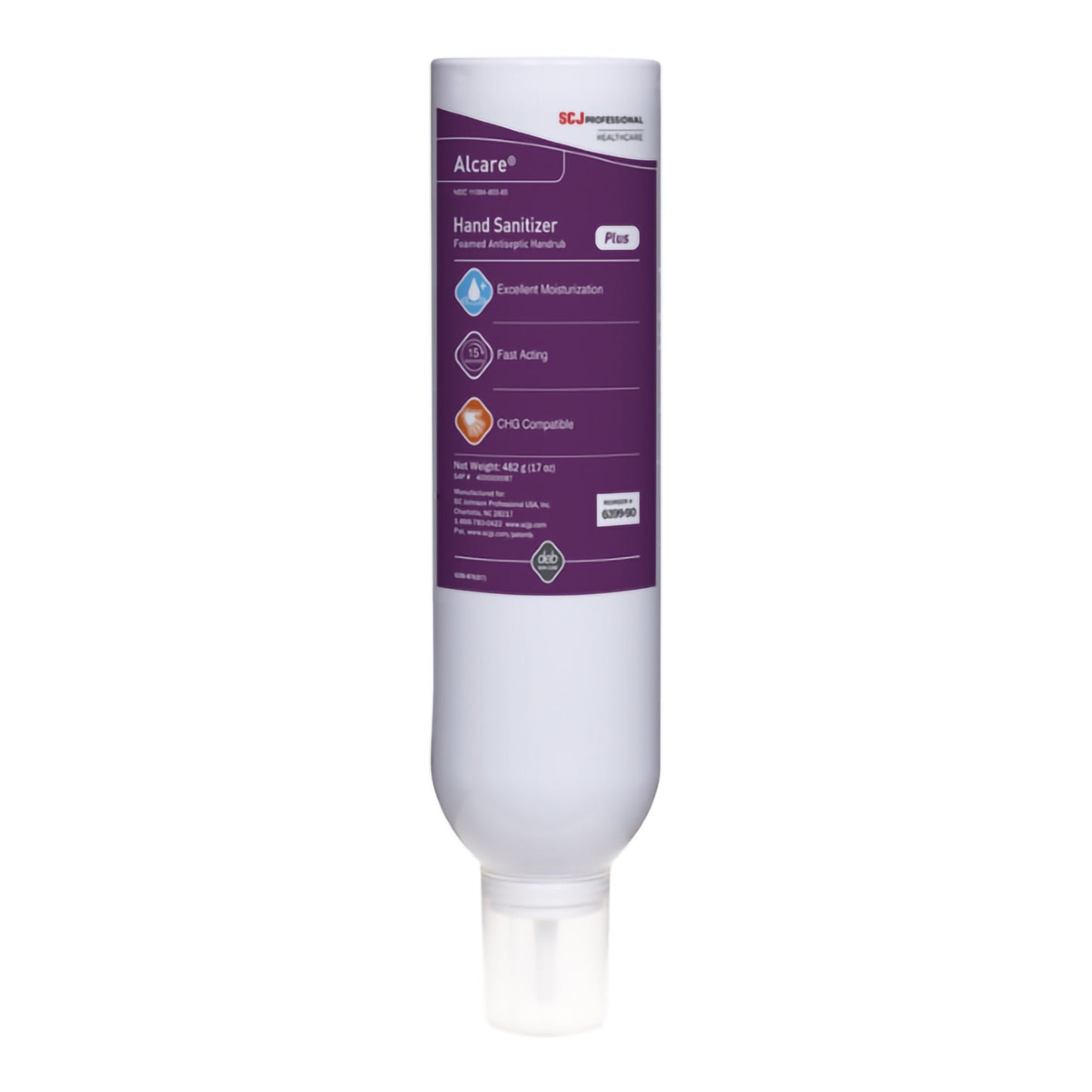 HAND RUB, ALCARE PLUS MOUSE ANTISEPTIC 17OZ (12/CS)
