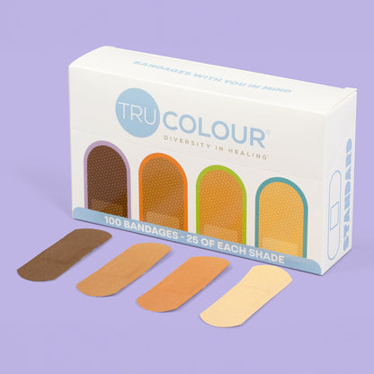 BANDAGE, ADH FLEX FABRIC 4 SKIN TONE SHADES (100/BX 36BX/CS)
