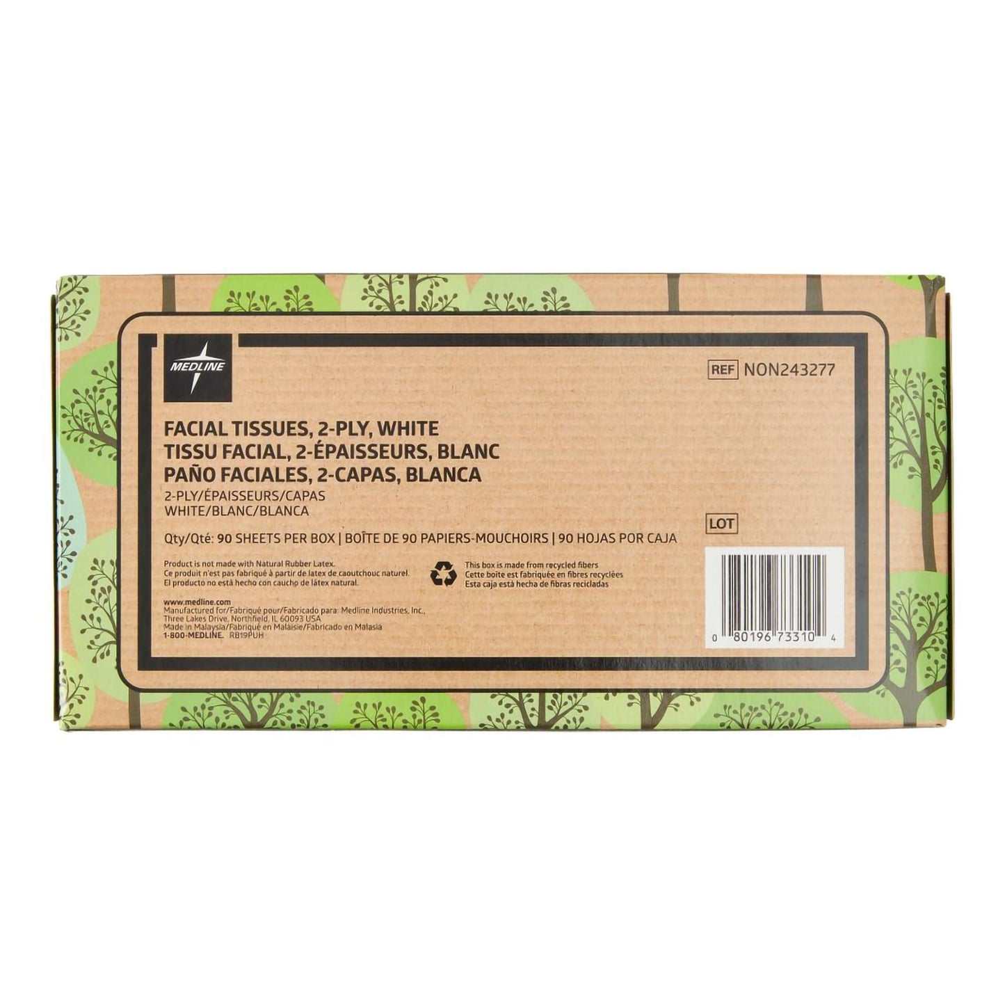 TISSUE, FACIAL (30BX/CS)