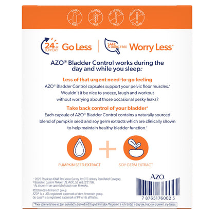 PAIN RELIEF, CAP AZO BLADDER (54/BX 24BX/CS)